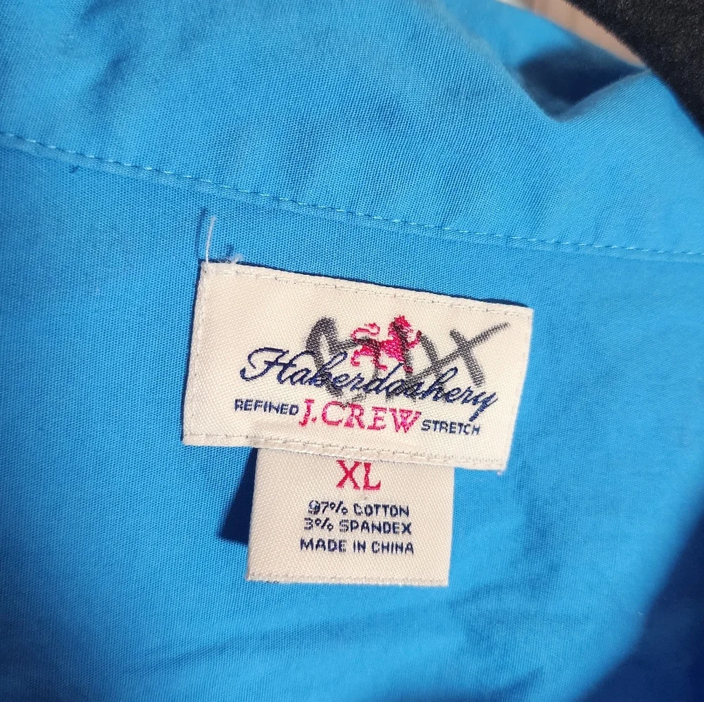 J. Crew writing xl haberdashery
